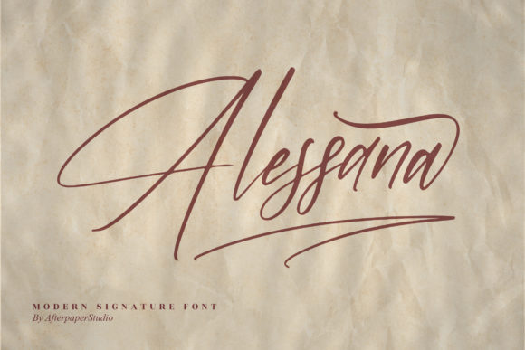 Alessana Script Font for Impactful Branding