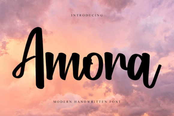 Amora: A Delicate Script Font for Elegant Web Design