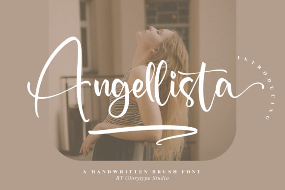 Angellista: A Graceful Script Font for Handmade Creations