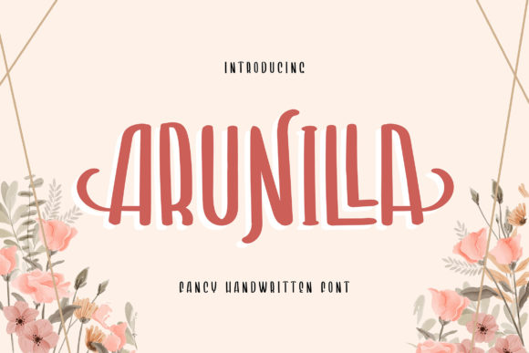 Arunilla: A Handwritten Font That Elevates Branding