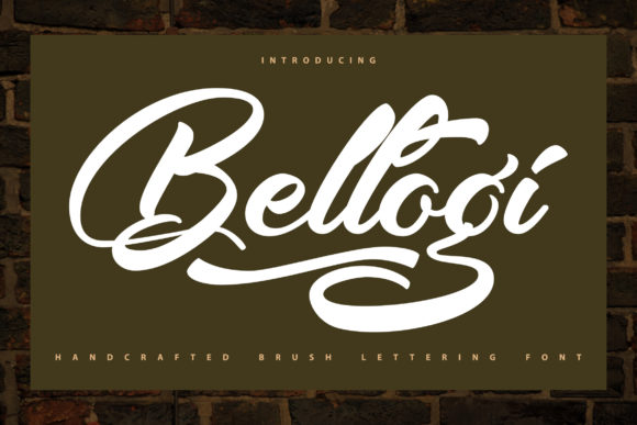 Bellogi: A Script Font for Modern Branding and Design