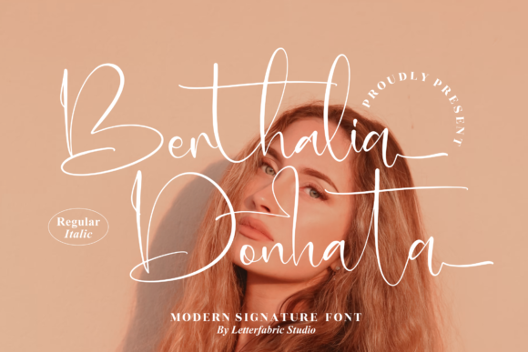 Berthalia Donatha: A Luxurious Font for Branding Projects