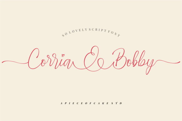 Corria Bobby: A Delicate Script Font for Branding Projects