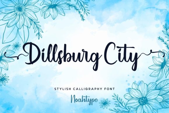 Dillsburg City Font for Elegant Web Design