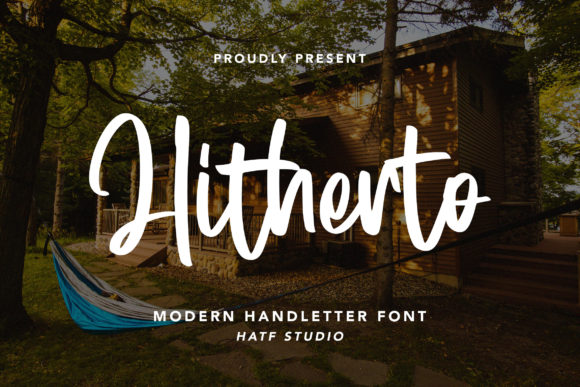 Discovering Hitherto: A Handwritten Font for Modern Editorial Design