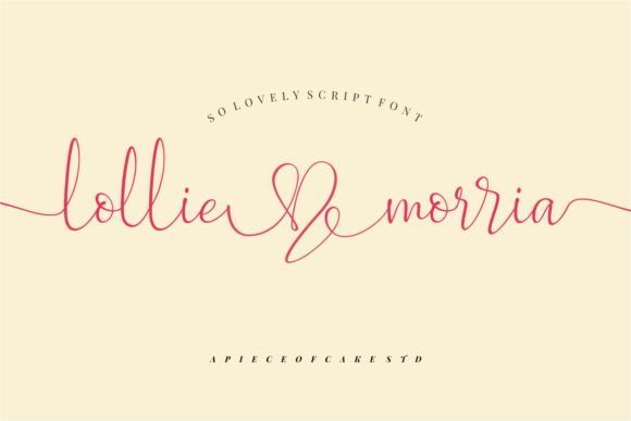 Lollie Morria: A Script Font That Elevates Campaign Design