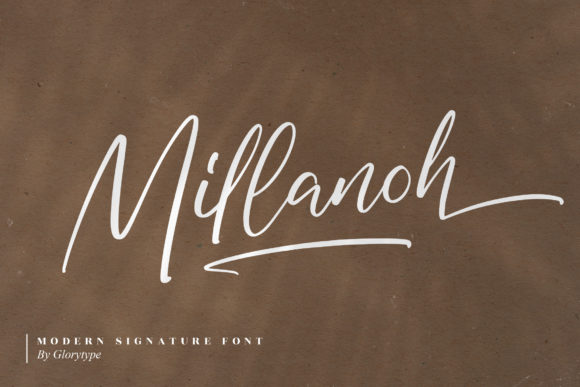 Millanoh: A Luxurious Script Font for Digital Marketing