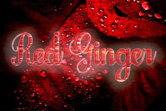 Red Ginger: A Handwritten Font for Memorable Branding