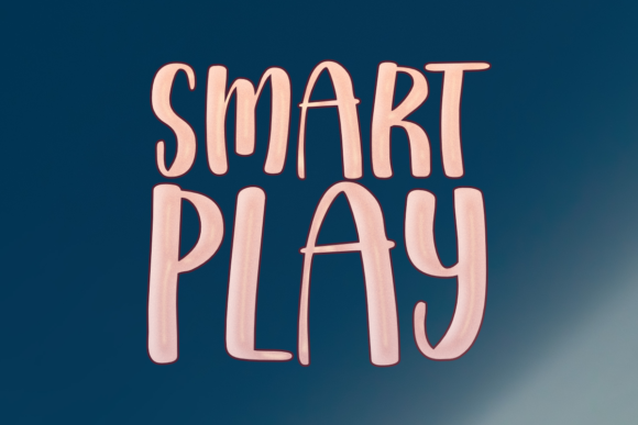 Smart Play: A Playful Font for Creative Branding