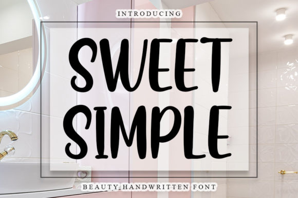 Sweet Simple: A Handwritten Font for Web Design